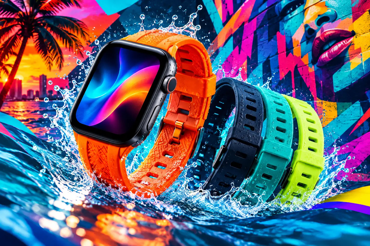 Waterproof Watch Bands That Keep Up With You