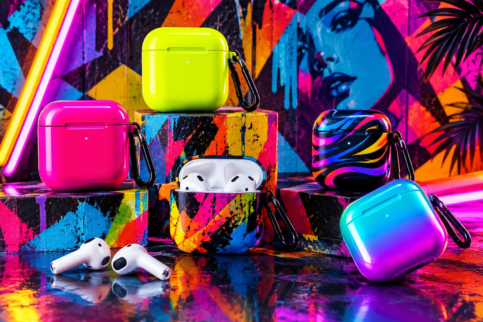 Best Neon AirPods Case Styles That Get Noticed