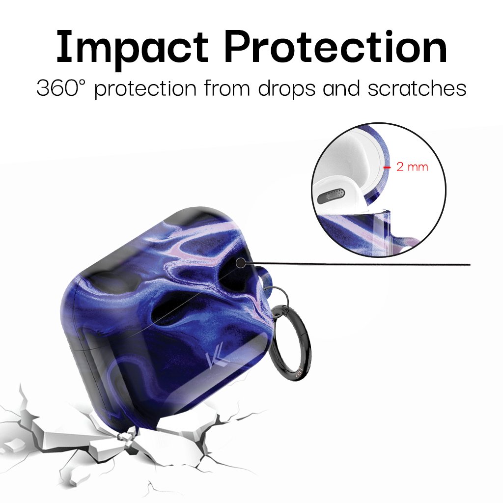 Purple Rain AirPods Case