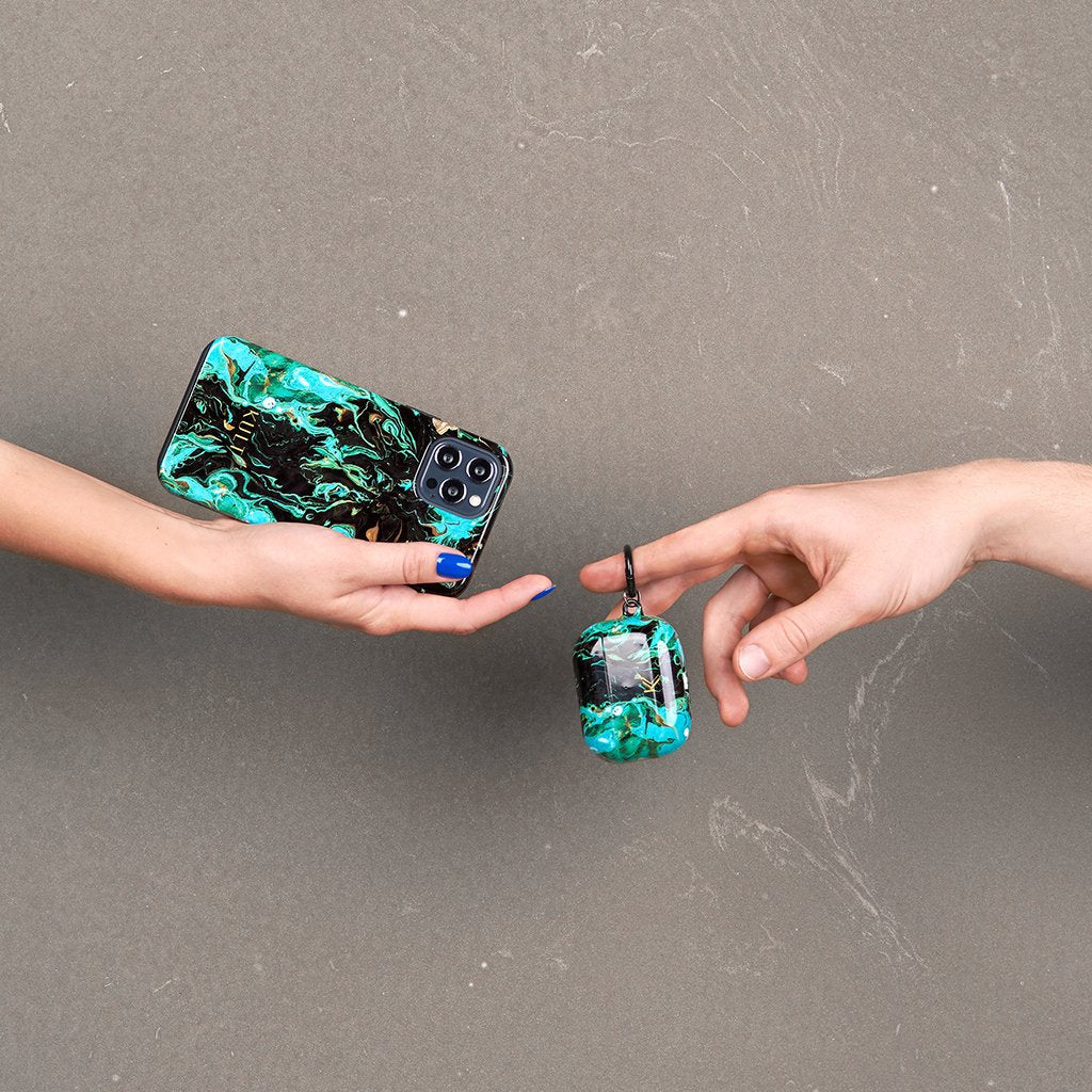 Misty Emerald AirPods Case