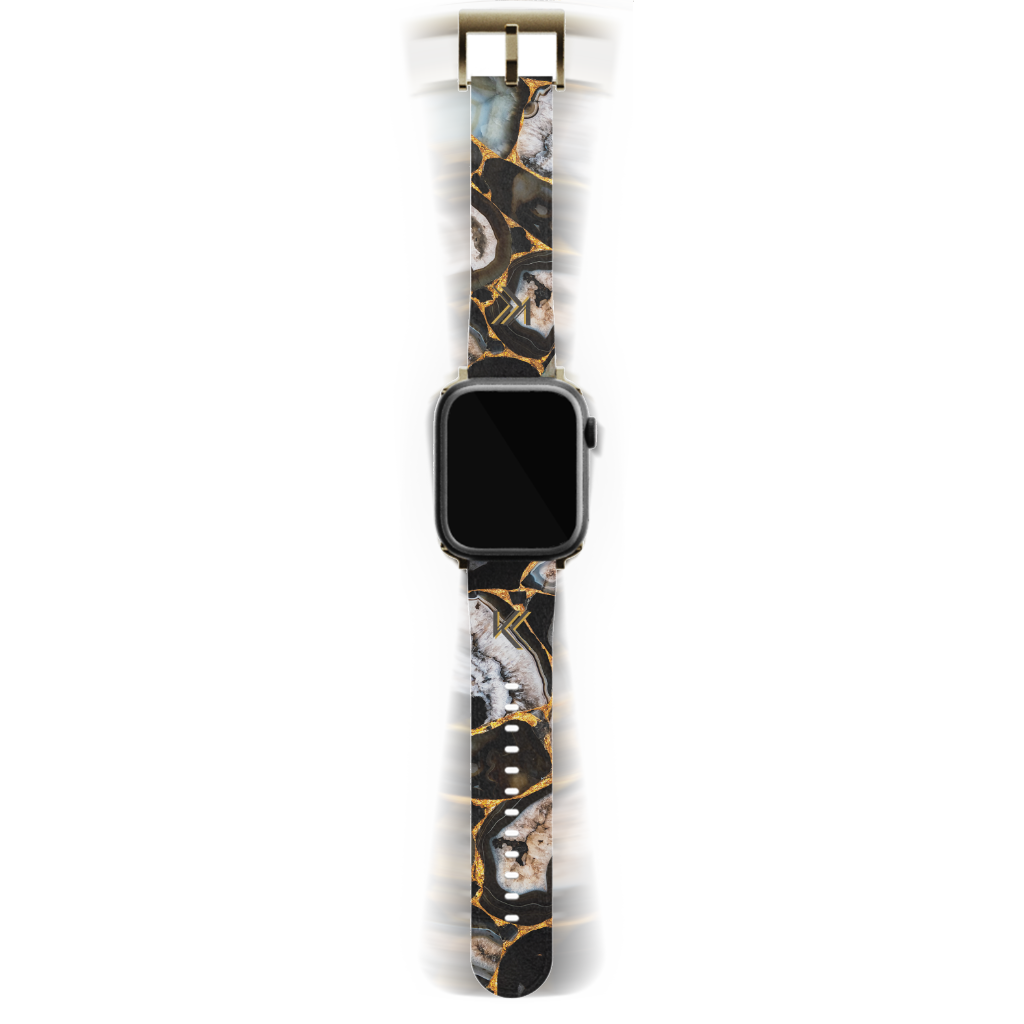 Gleaming Onyx Watch Band