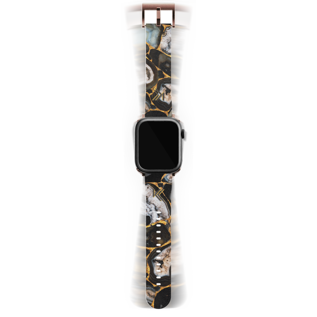 Gleaming Onyx Watch Band