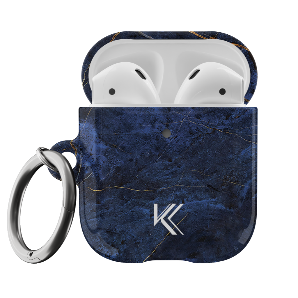Graceful Sapphire AirPods Case