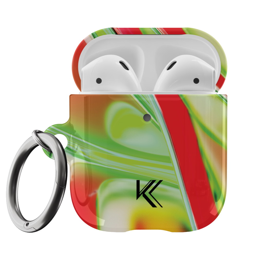 Hot Lime AirPods Case