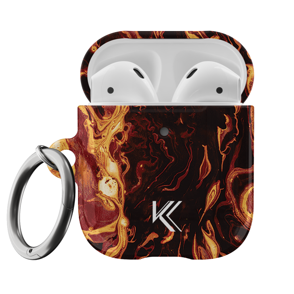 Misty Flames AirPods Case
