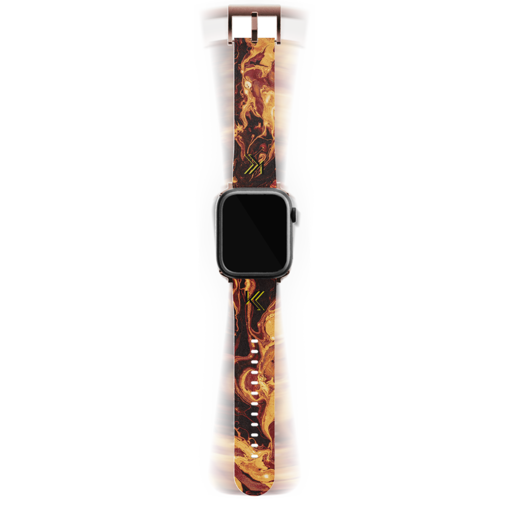 Misty Flames Watch Band