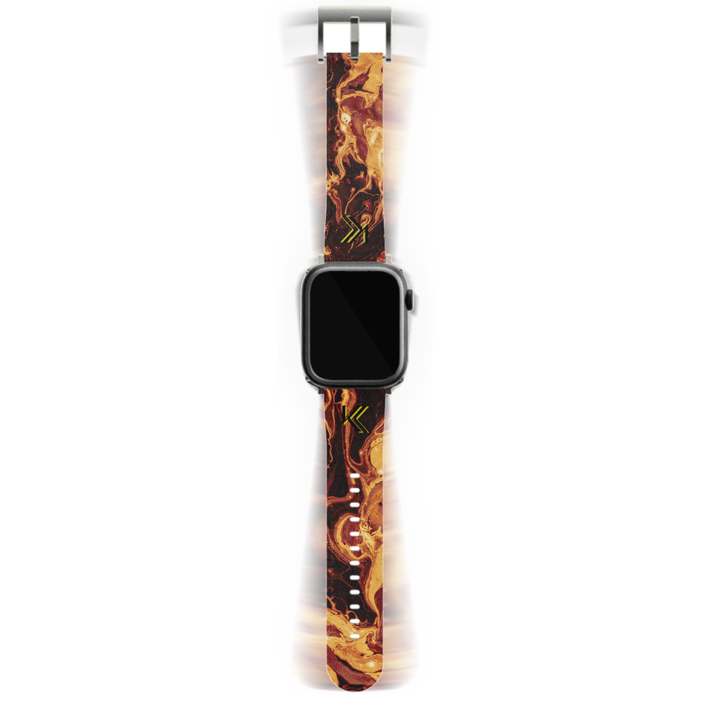 Misty Flames Watch Band